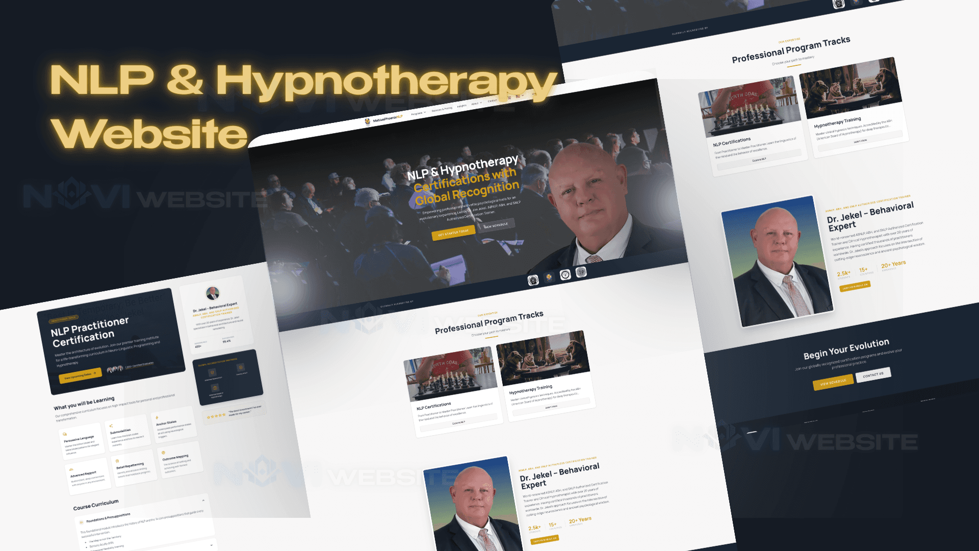 Website Đào Tạo NLP & Hypnotherapy
