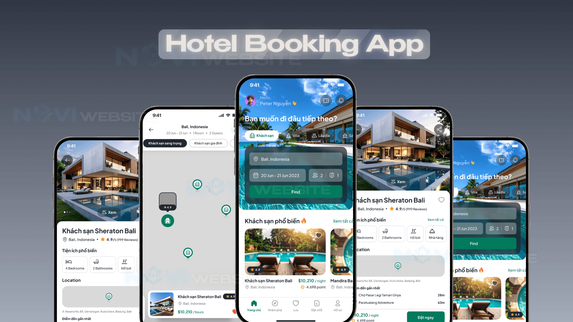 App đặt phòng khách sạn có check-in online