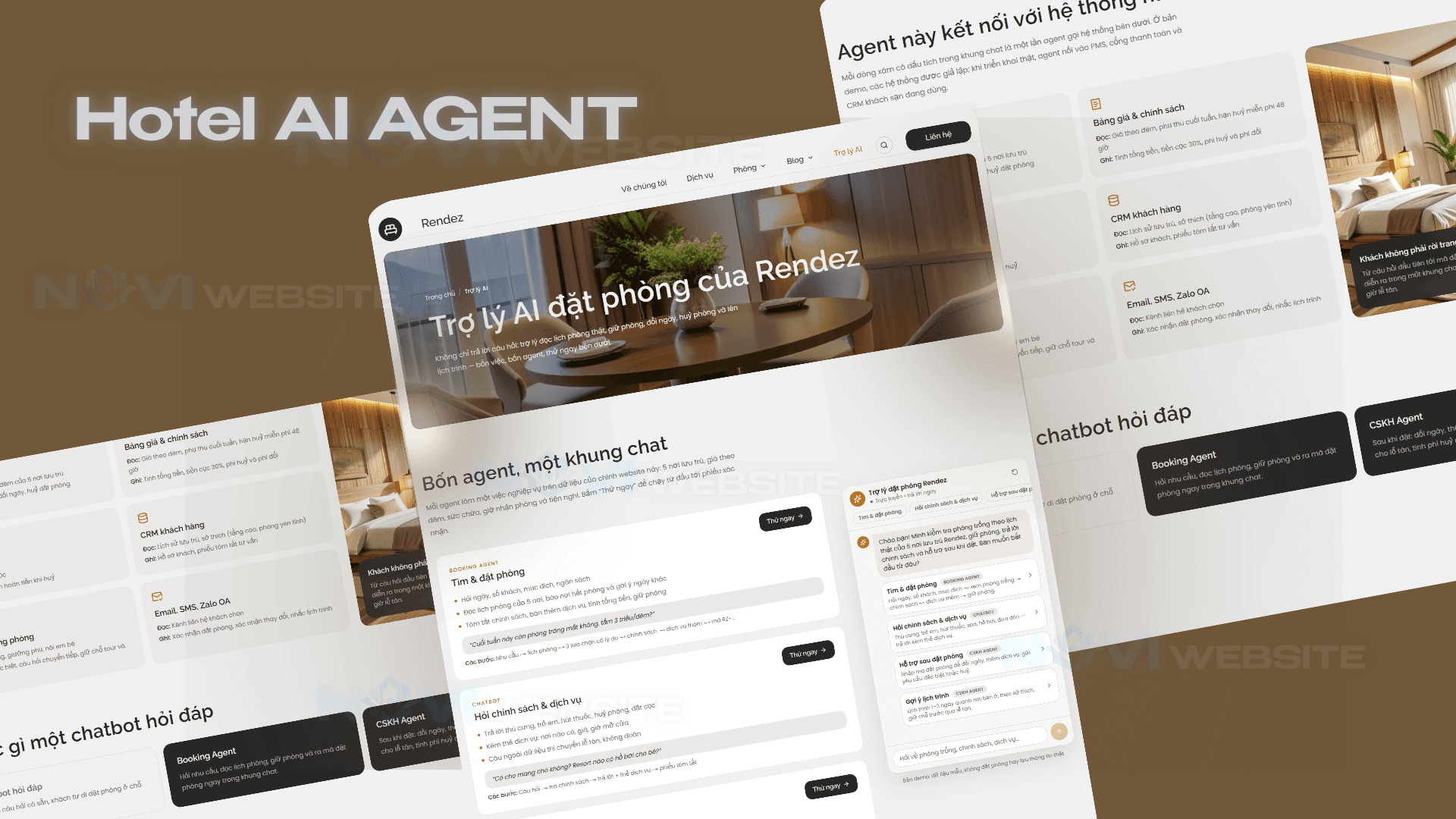 AI Agent Đặt Phòng & Chăm Sóc Khách Sạn
