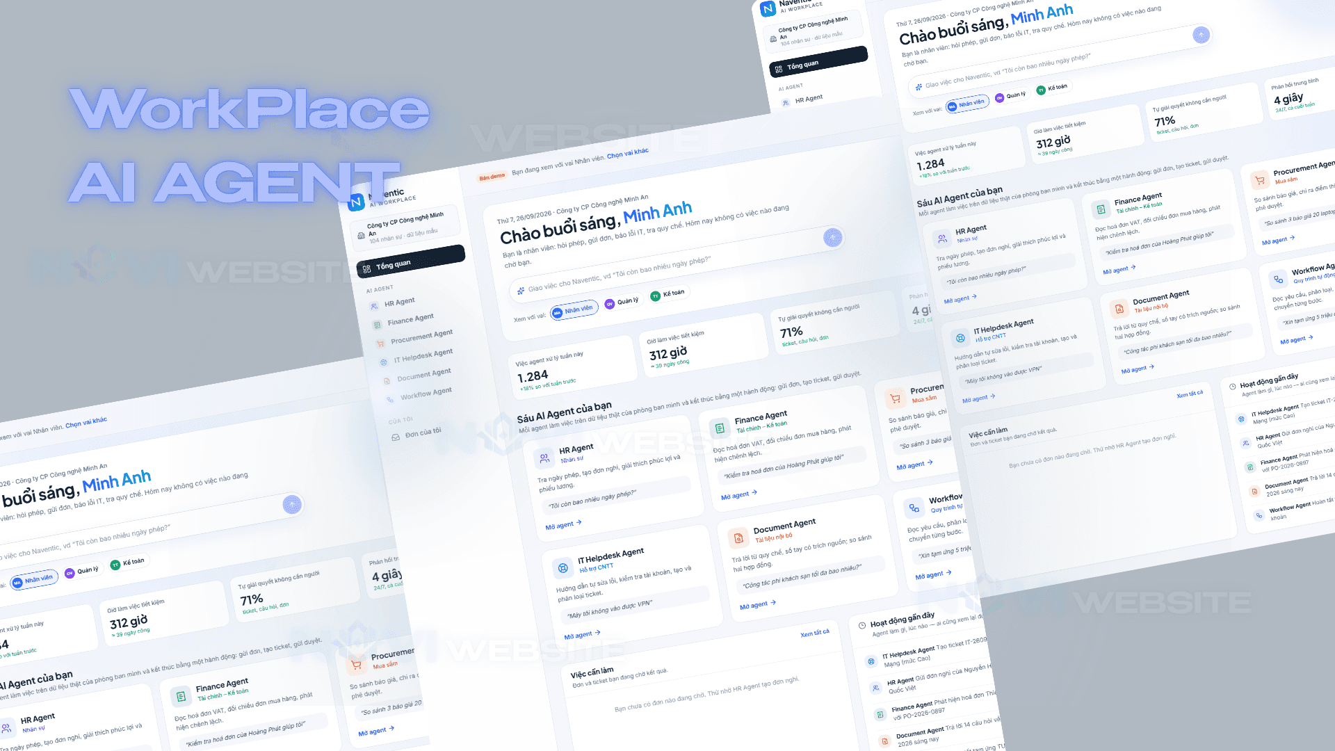 AI Agent Vận Hành Doanh Nghiệp & Hỗ Trợ Nội Bộ
