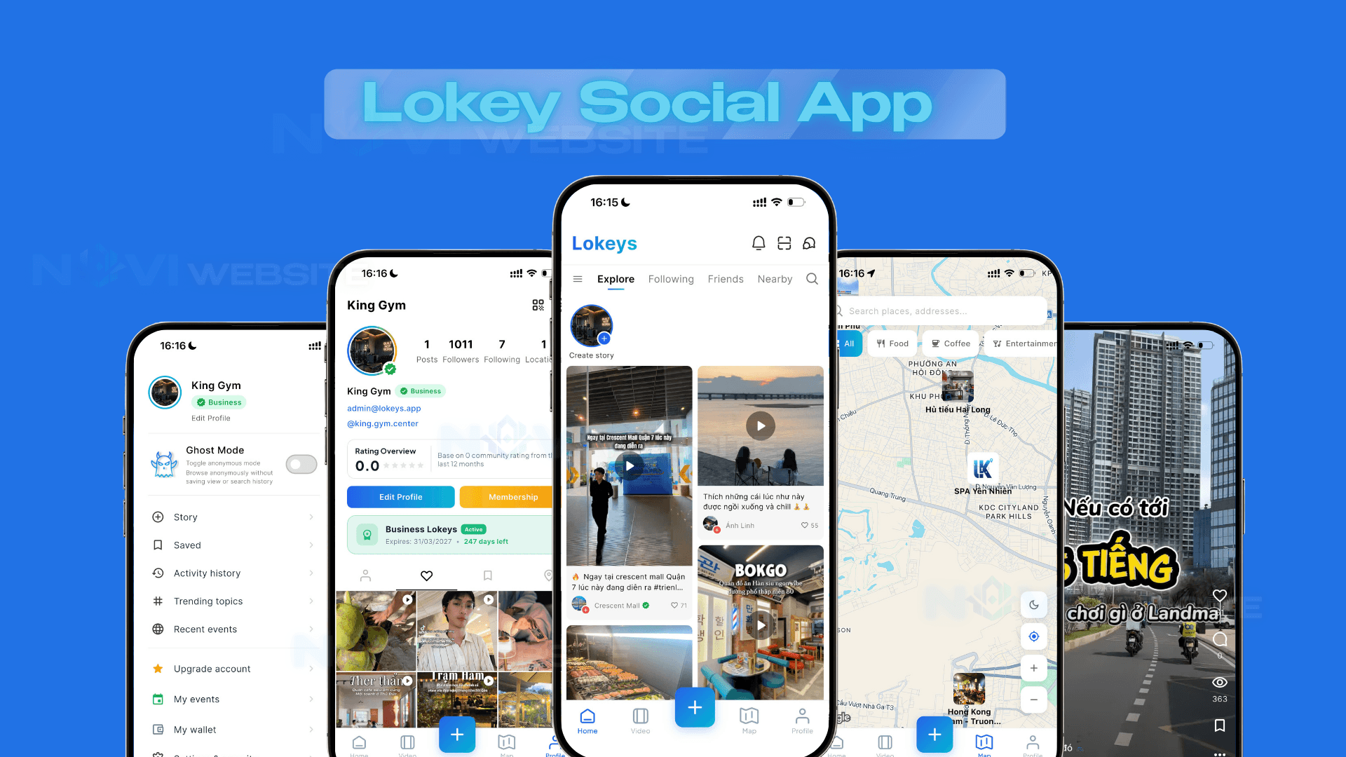 App Mạng Xã Hội Lokeys — ảnh 1