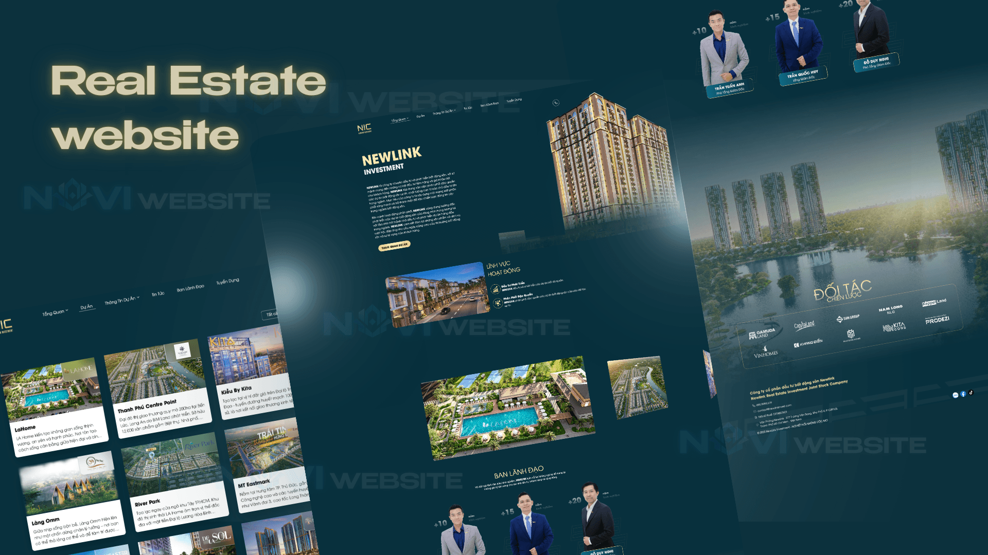Website chủ đầu tư bất động sản