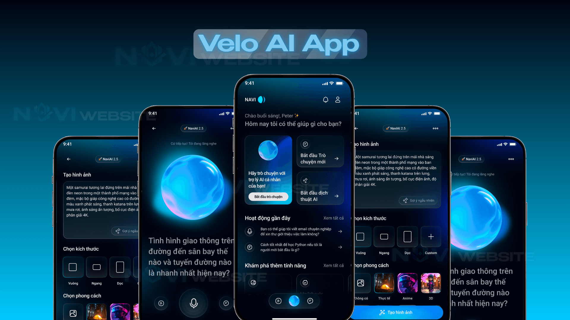 App chatbot AI với workspace theo dự án — ảnh 1