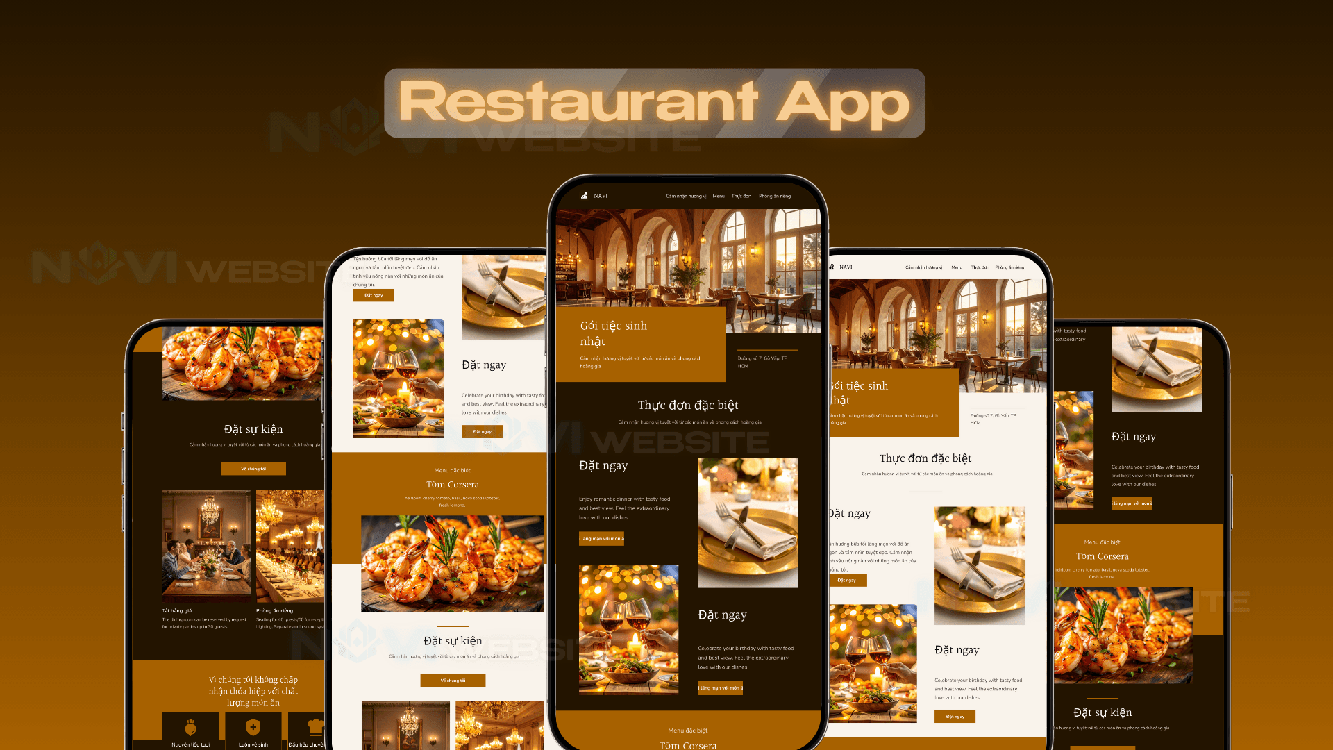 App nhà hàng — ảnh 1