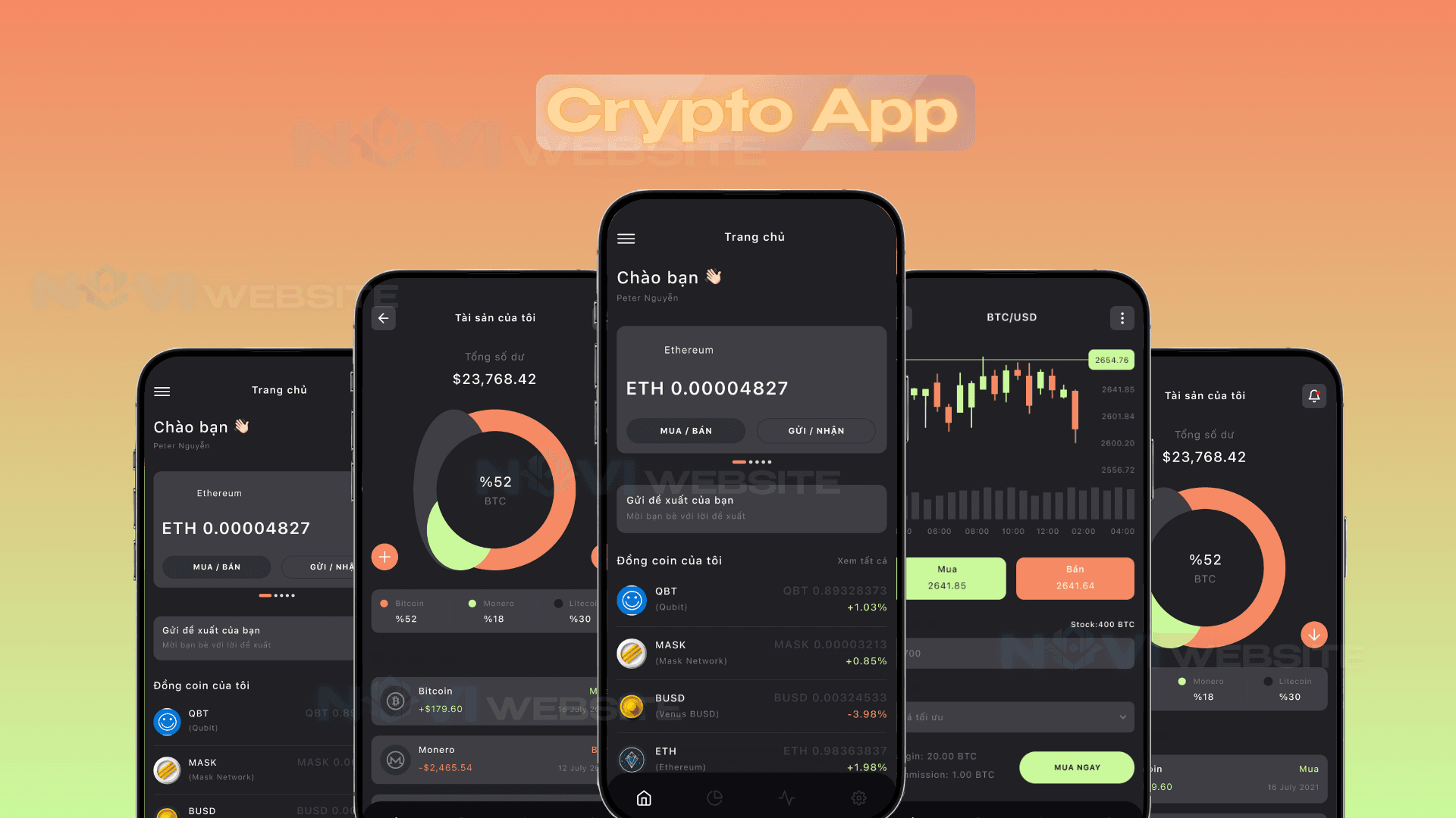 App sàn giao dịch crypto — ảnh 1