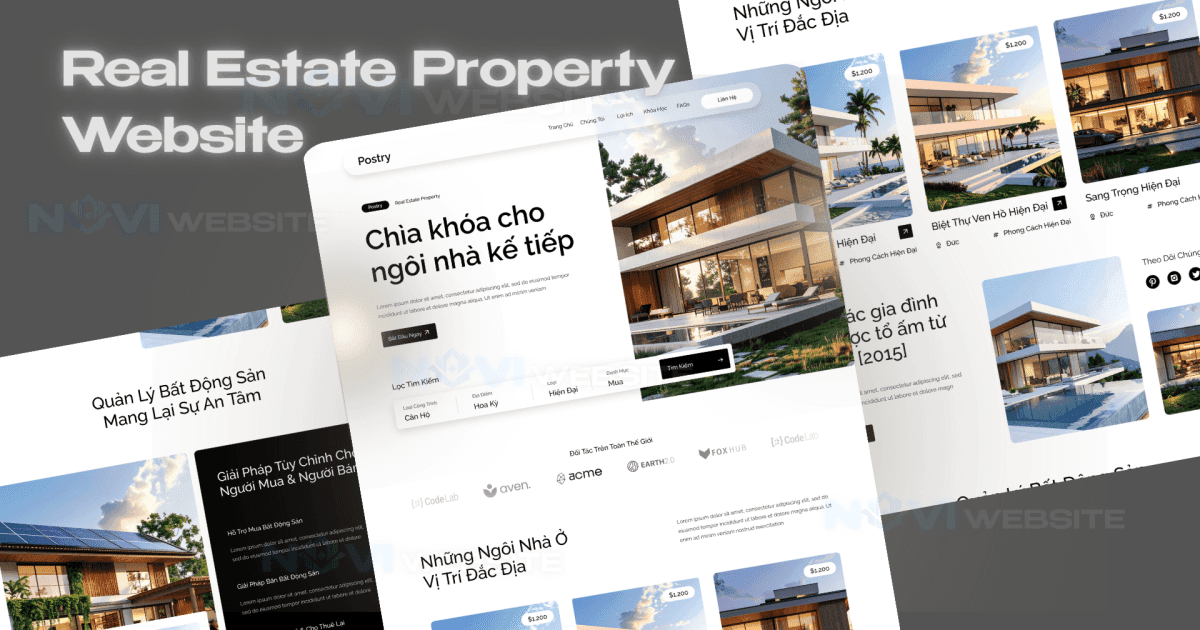 Website mua bán bất động sản — ảnh 1