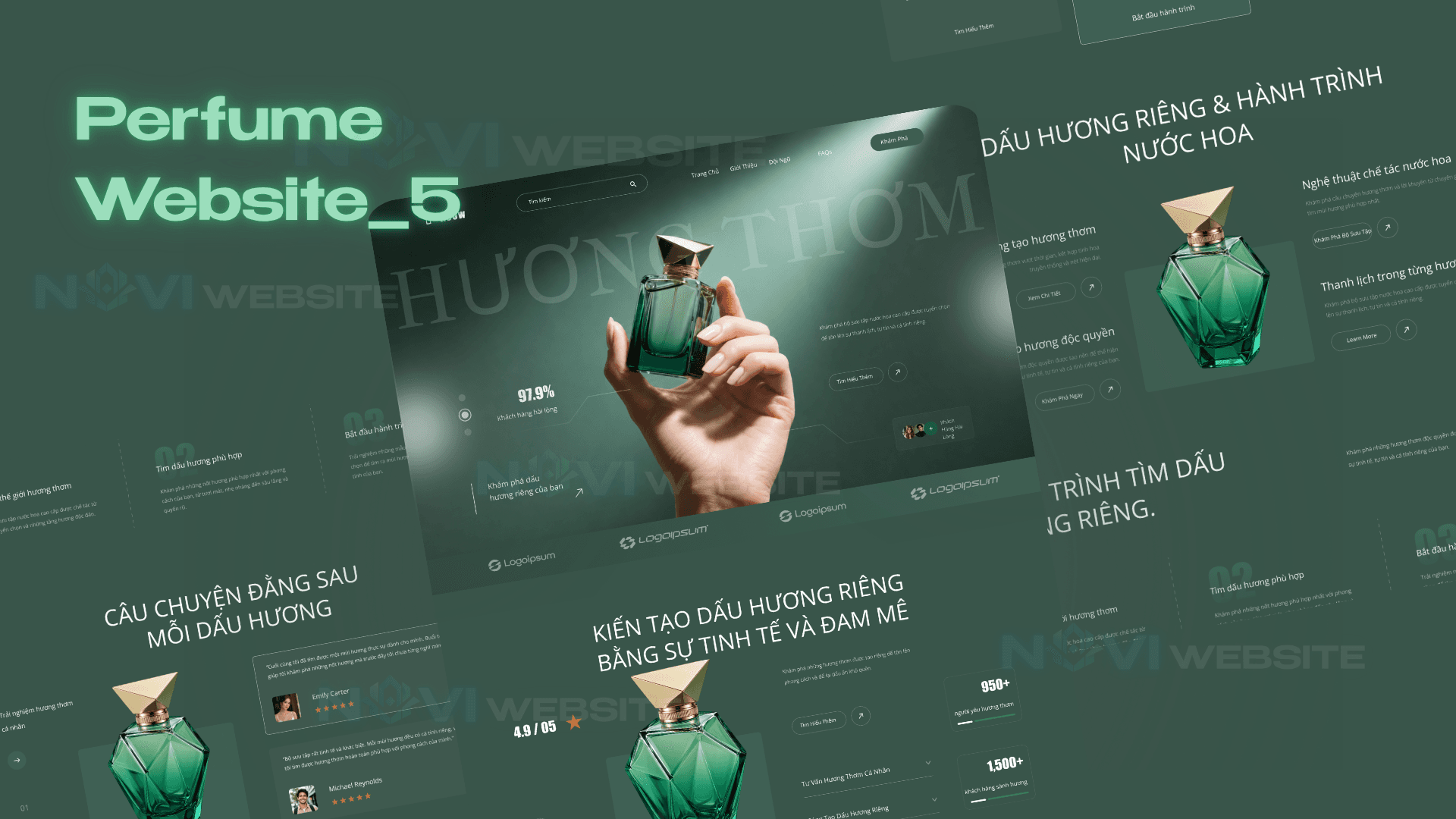 Website Thương Hiệu Nước Hoa Cao Cấp XEOW — ảnh 1