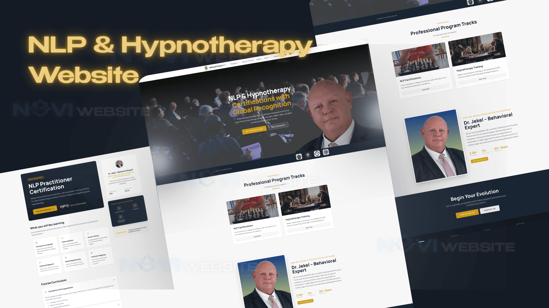 Website đào tạo NLP & Hypnotherapy