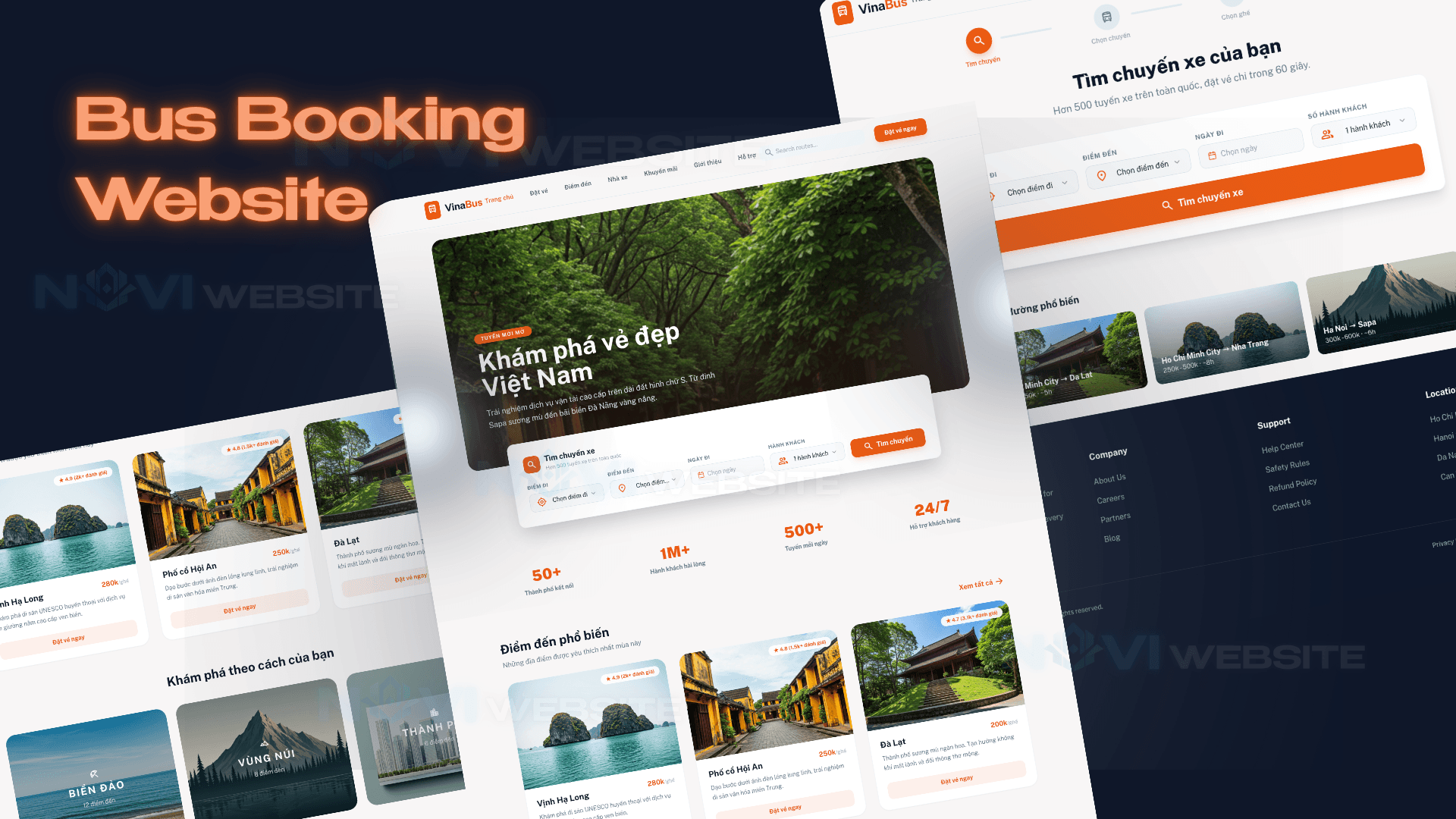 Website Đặt Vé Xe Khách & Tìm Chuyến Trực Tuyến — ảnh 1