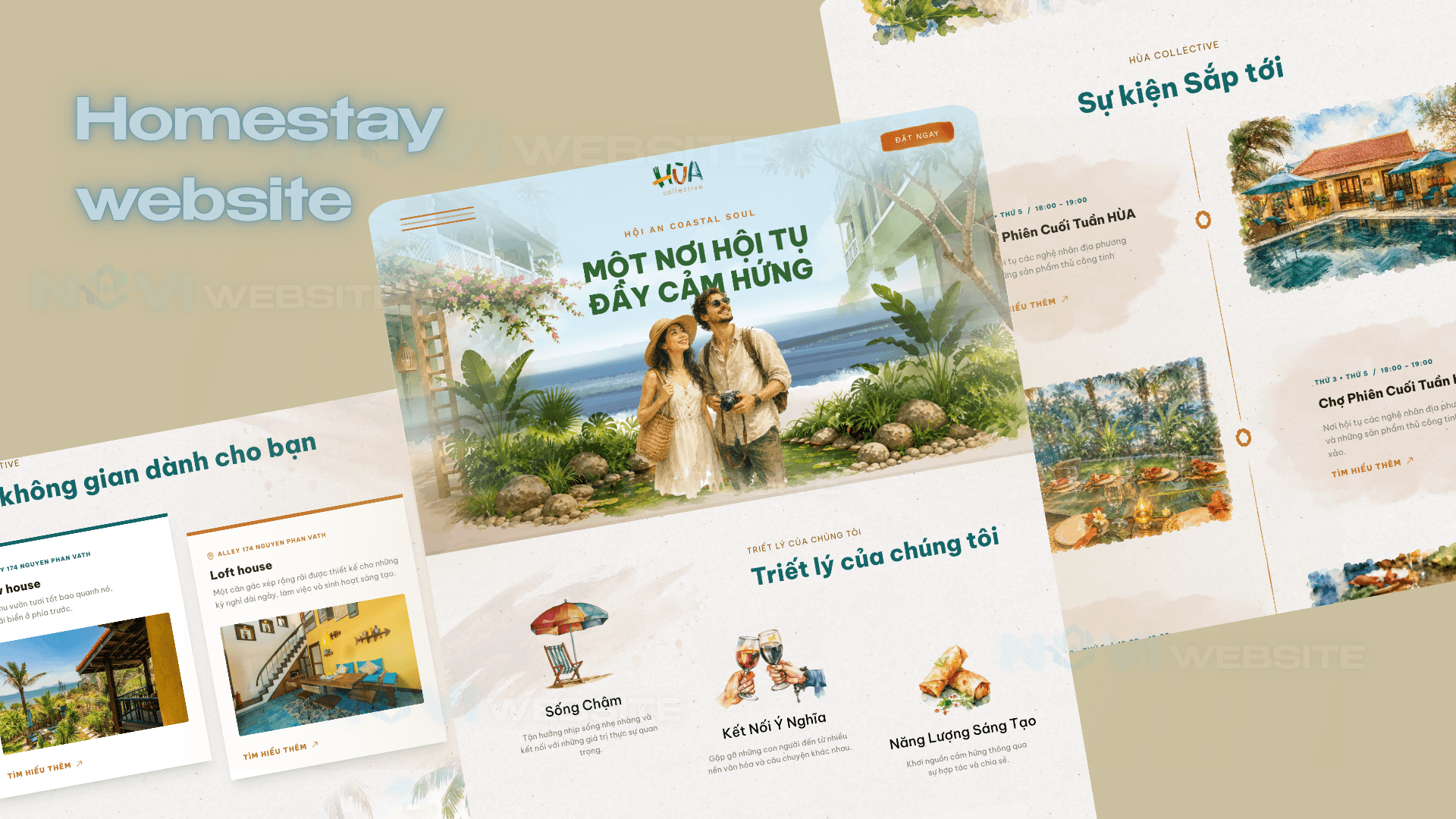 Website Homestay Hội An — ảnh 1