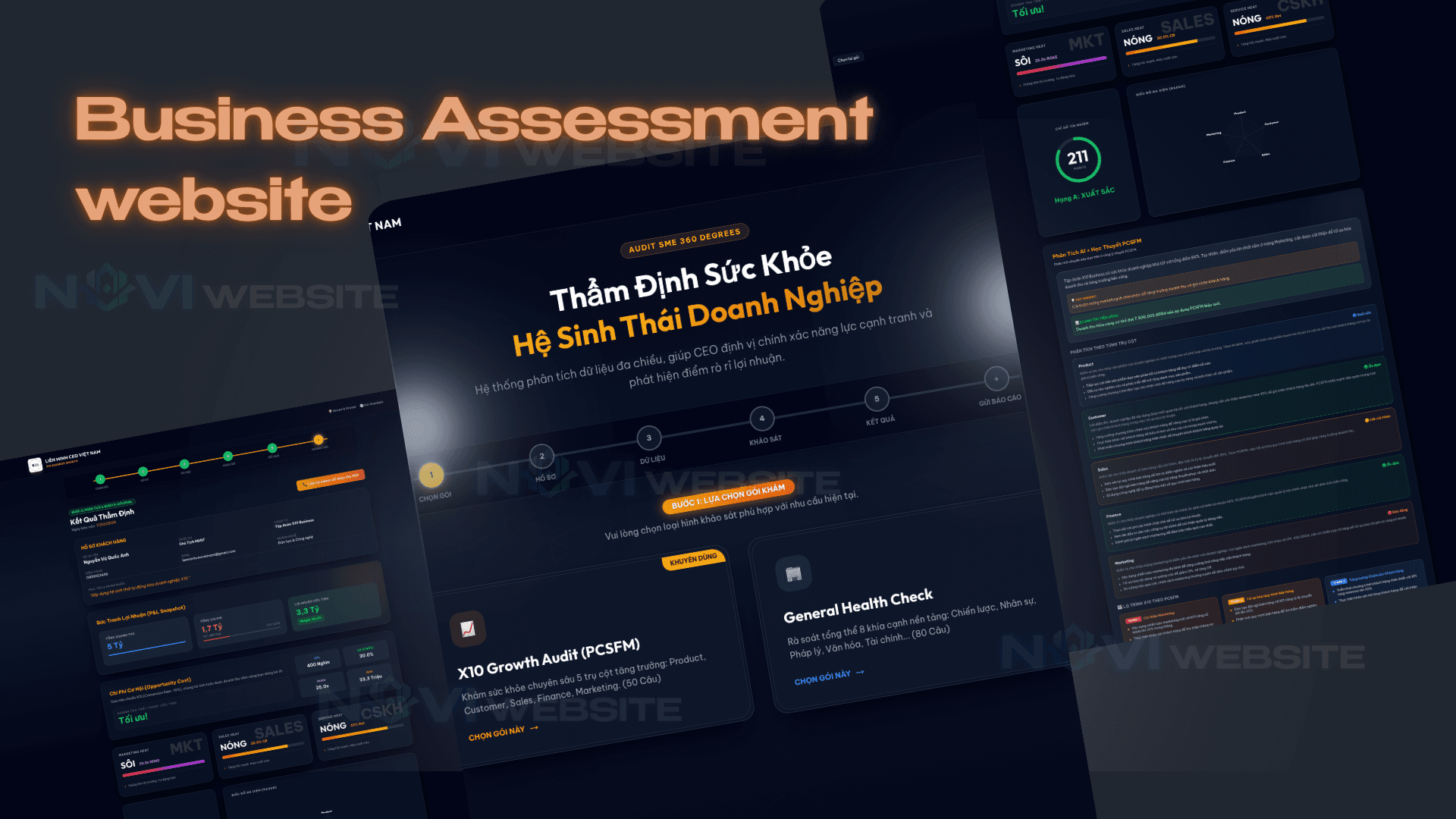 Website Thẩm Định Sức Khỏe Hệ Sinh Thái Doanh Nghiệp — ảnh 1