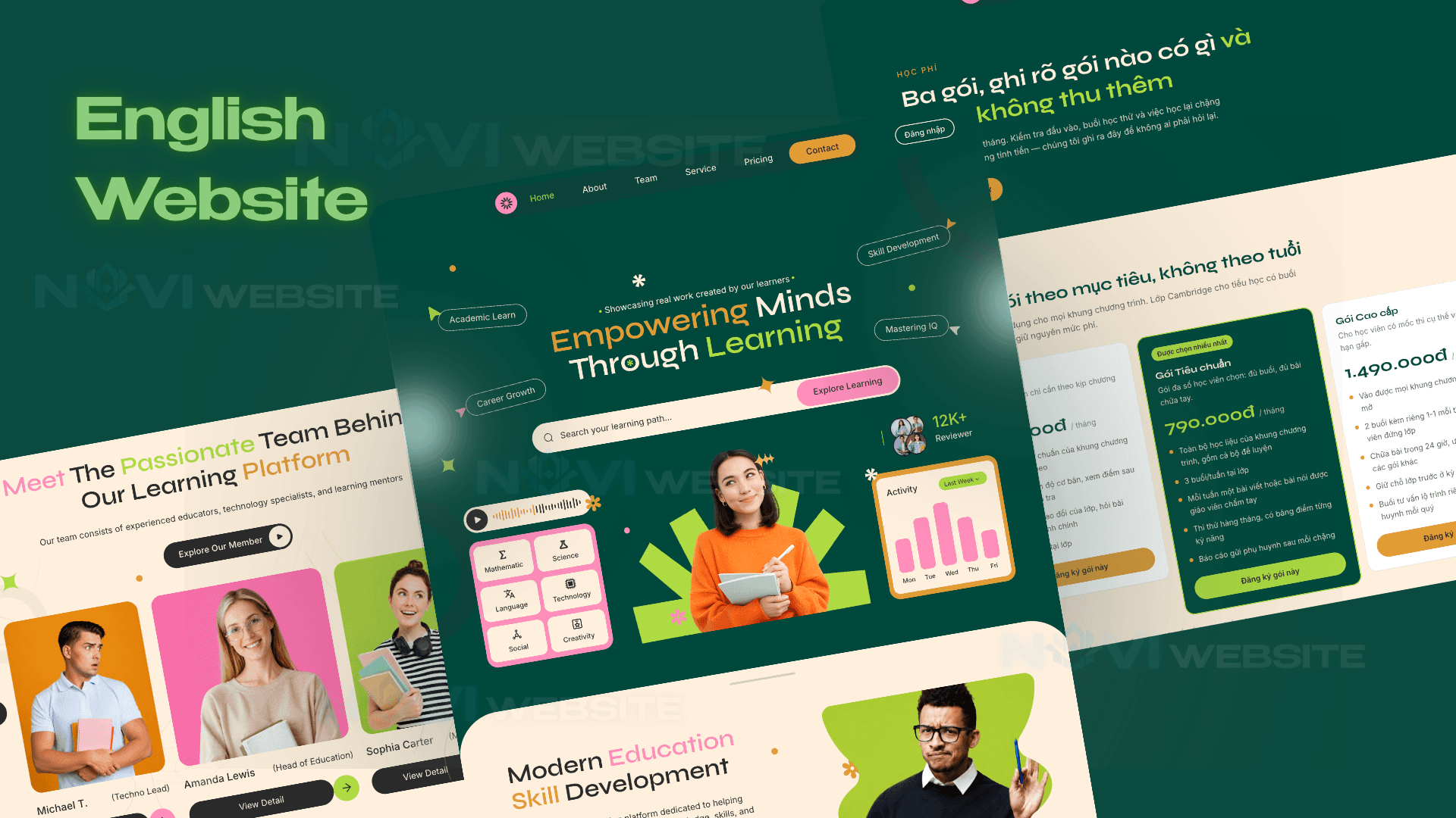 Website Nền Tảng Học Tiếng Anh & Phát Triển Kỹ Năng — ảnh 1