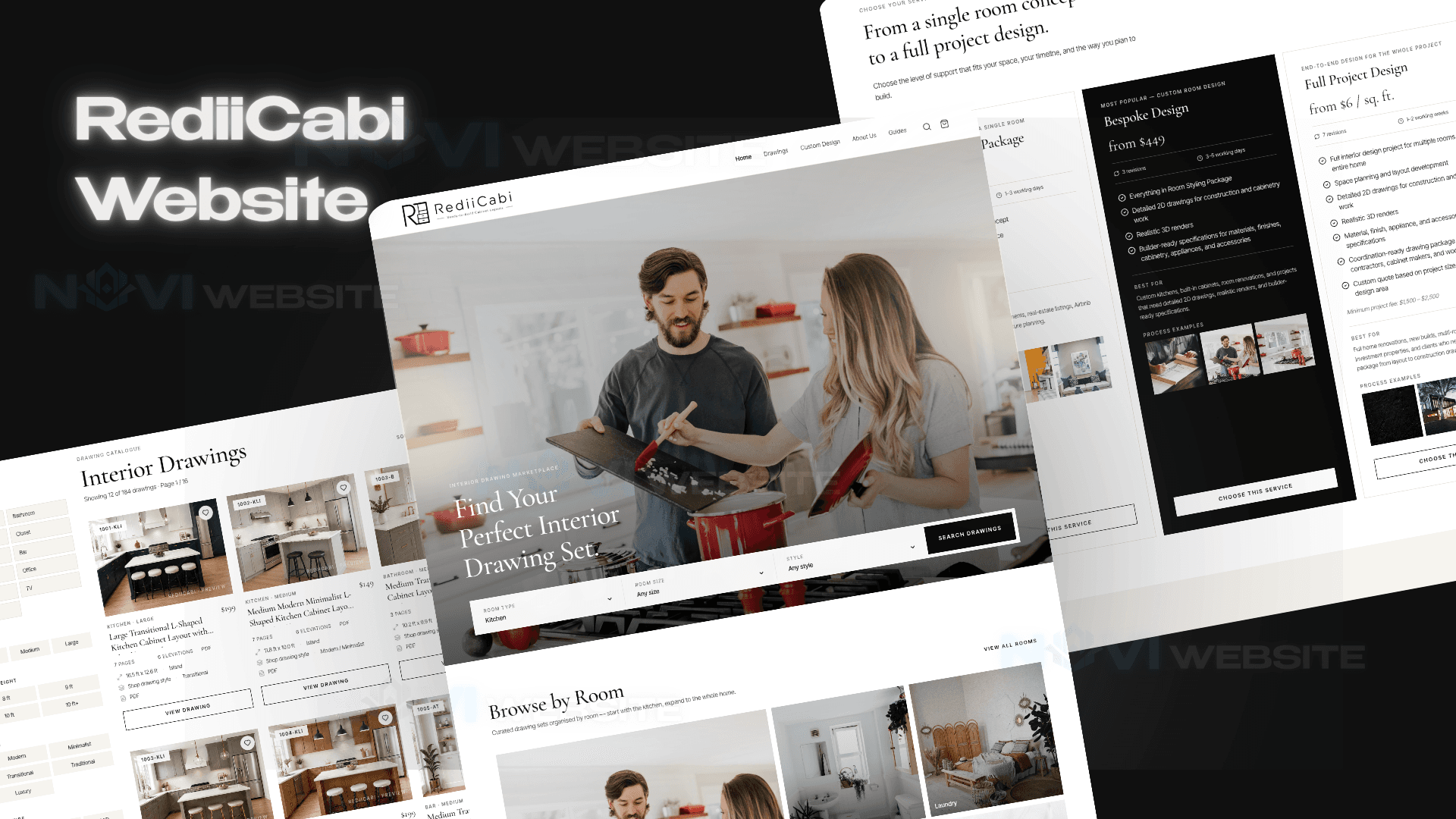 RediiCabi — sàn bản vẽ nội thất