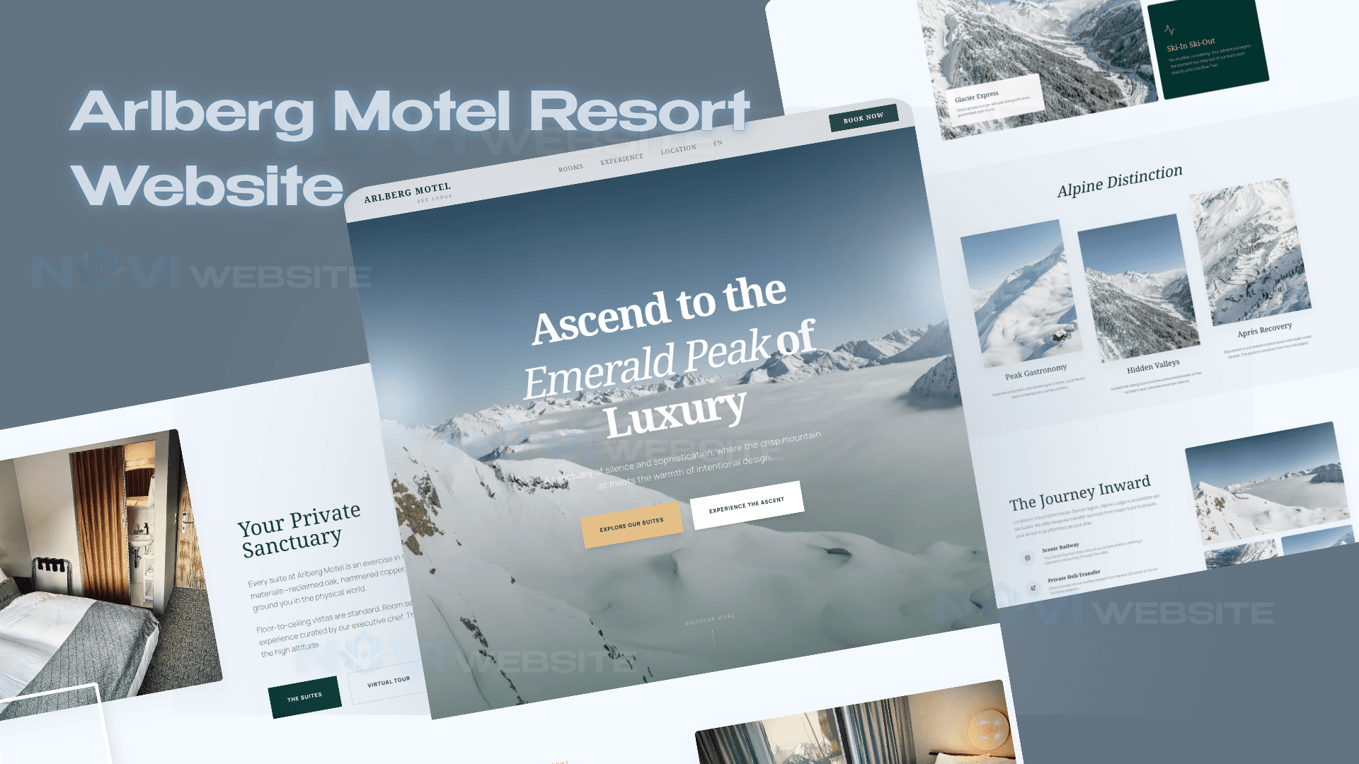 Website Khách Sạn Nghỉ Dưỡng Cao Cấp Arlberg Motel — ảnh 1