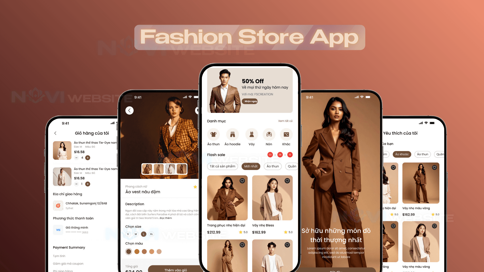 App cửa hàng thời trang — ảnh 1
