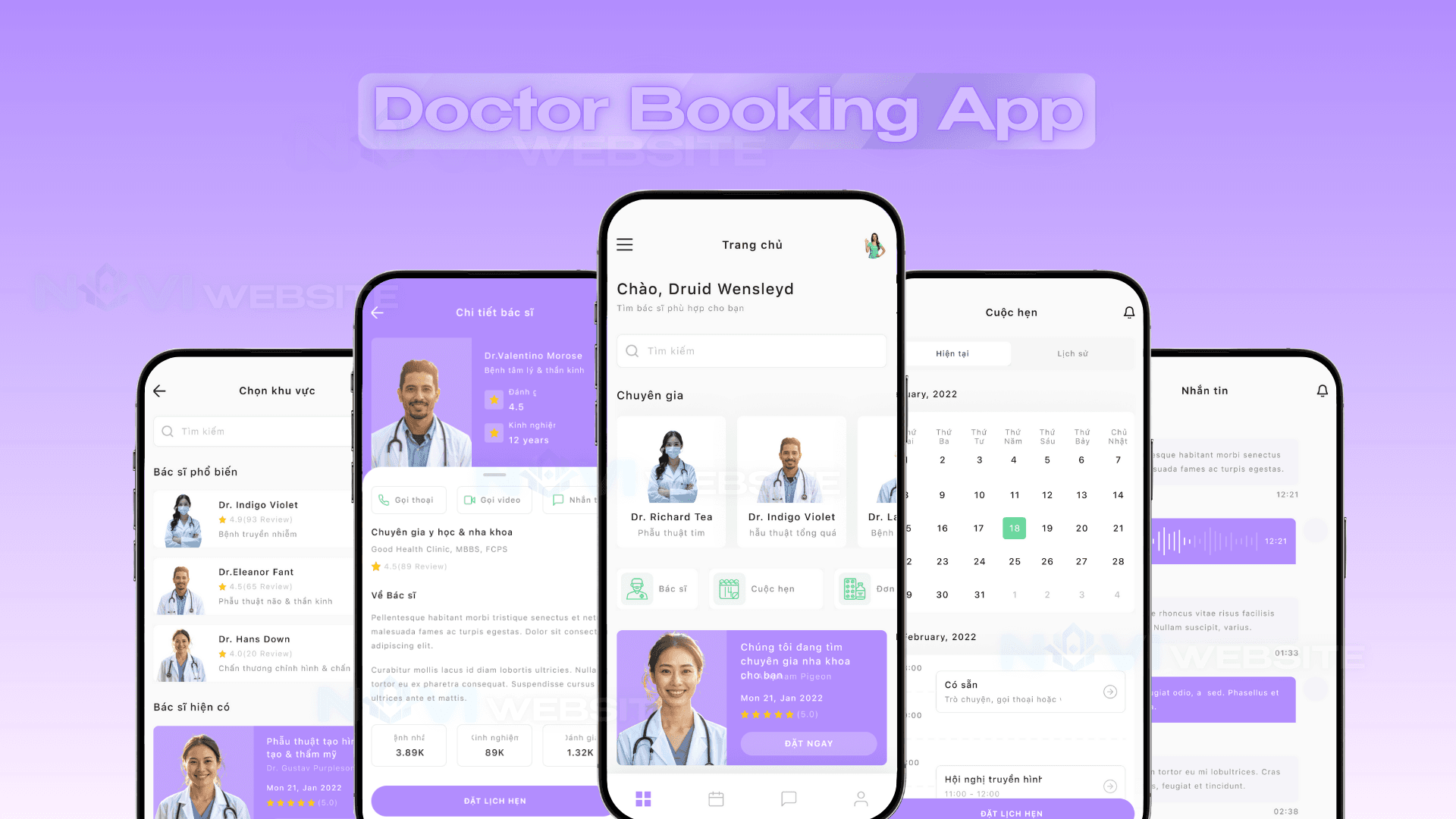 App đặt lịch khám bác sĩ — ảnh 1
