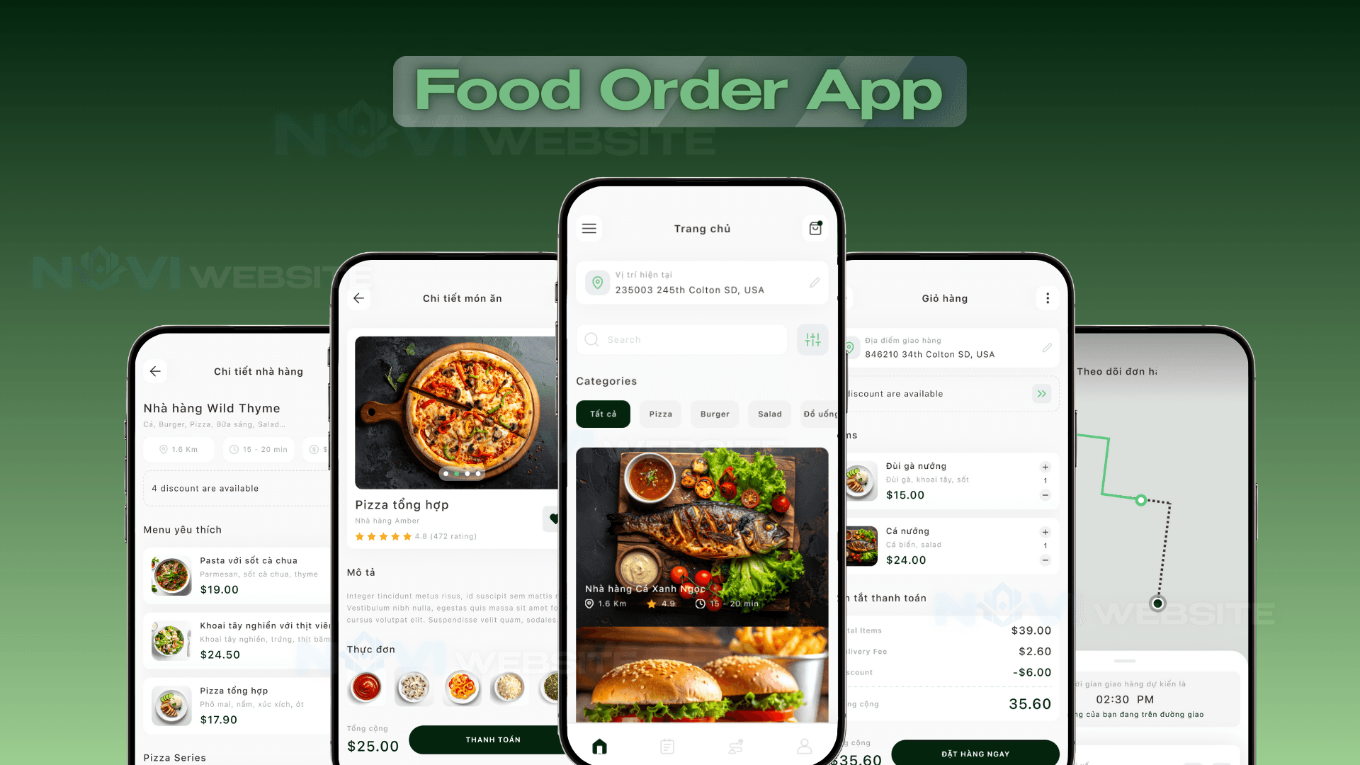 App đặt món — ảnh 1