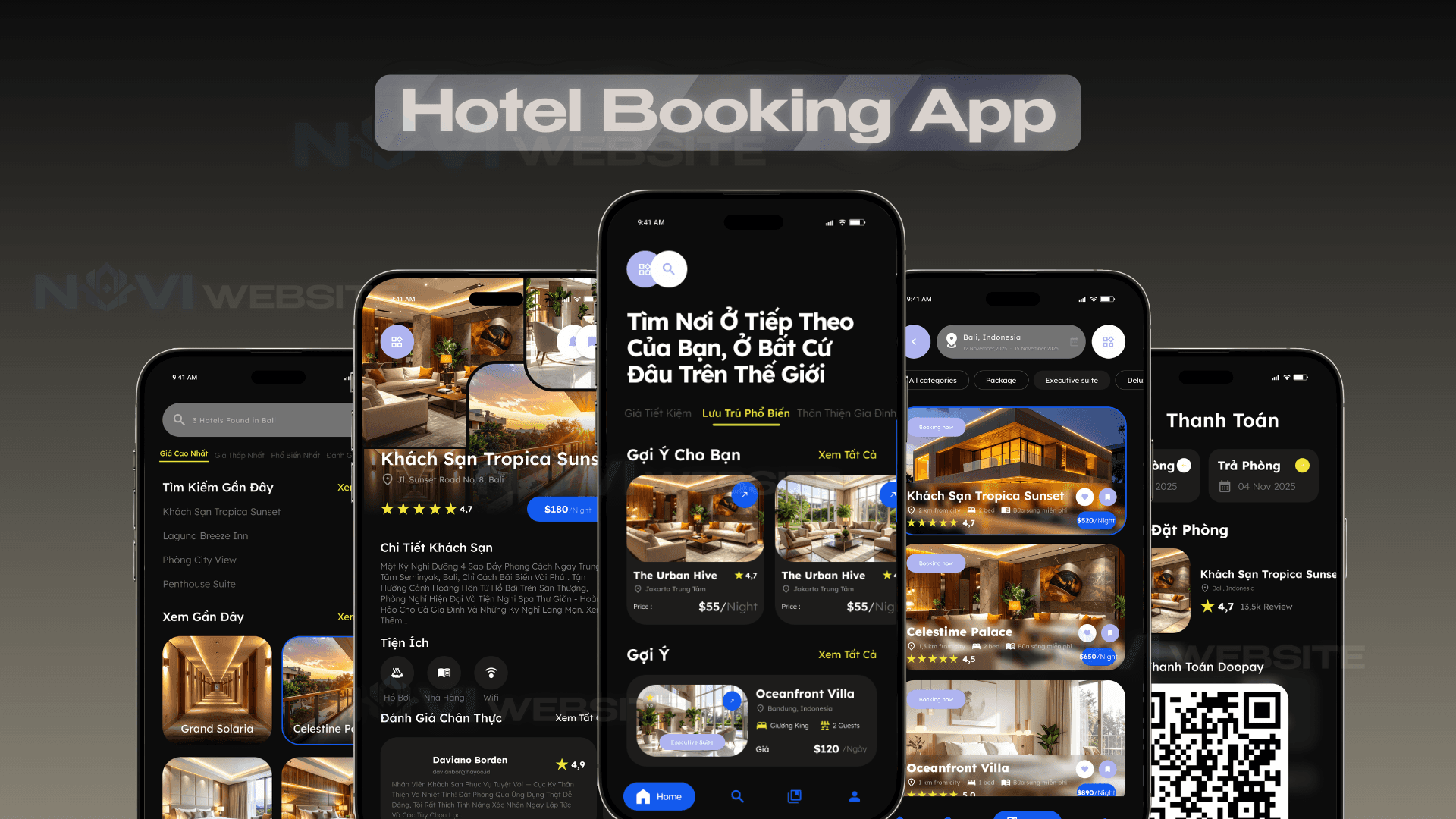App đặt phòng khách sạn & ưu đãi thành viên