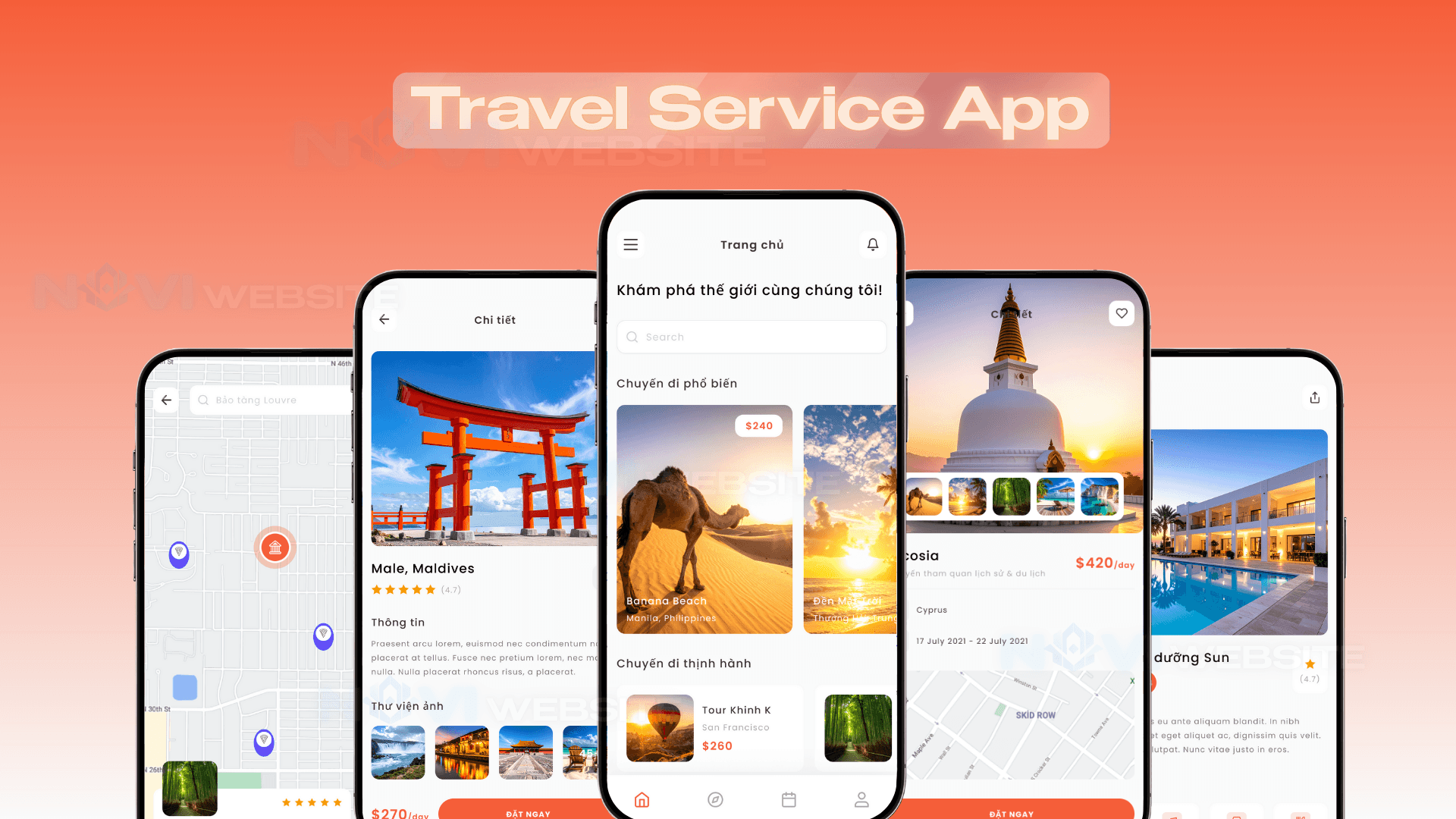 App dịch vụ du lịch — ảnh 1