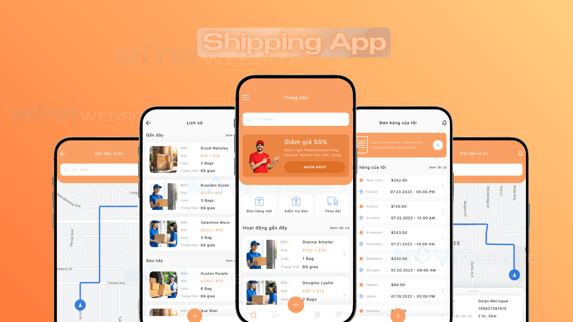 App giao hàng — ảnh 1