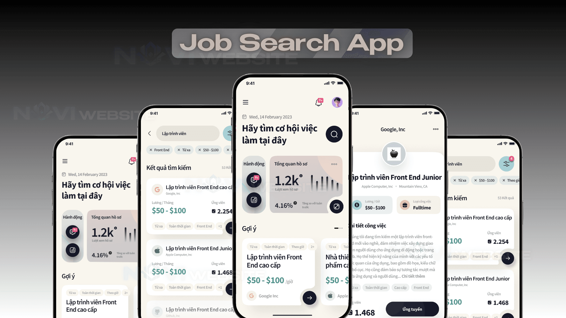 App tìm việc — ảnh 1