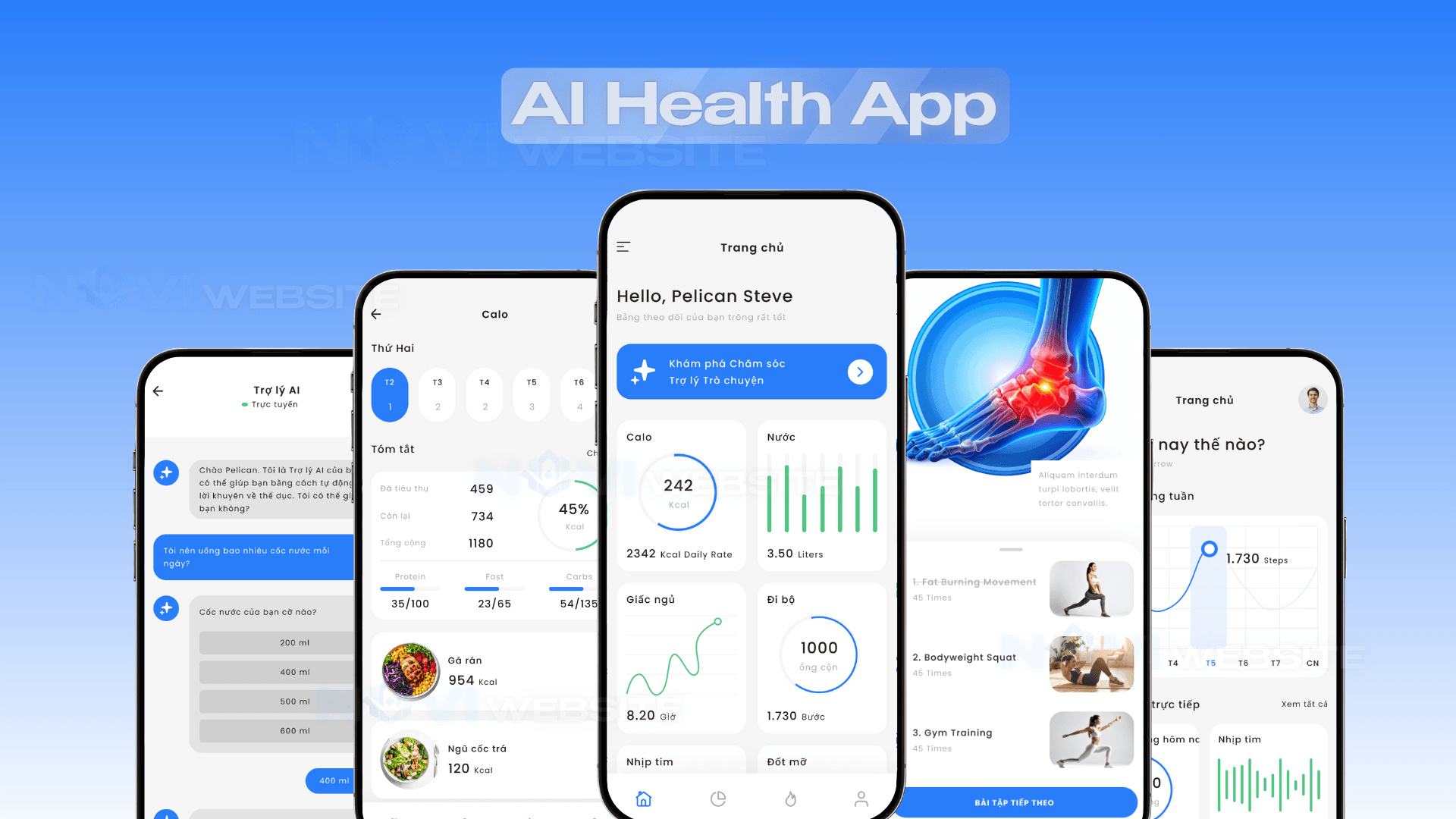 App trợ lý sức khỏe AI — ảnh 1