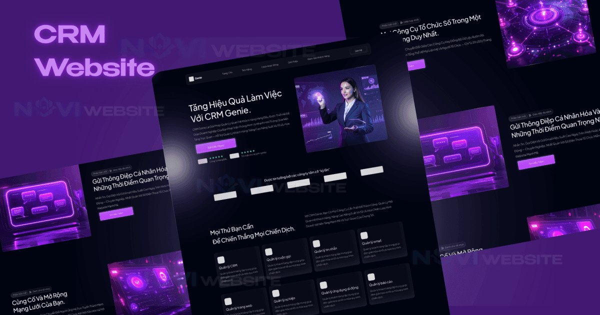 Website landing page tư vấn đầu tư — ảnh 1