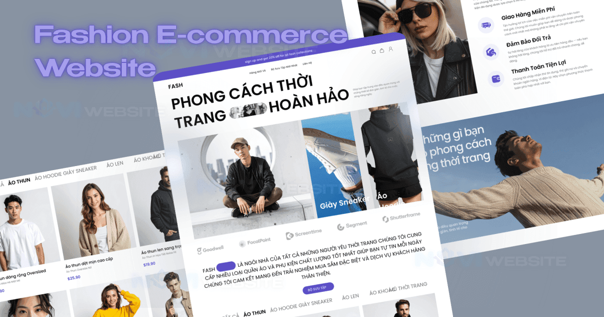 Website thương mại điện tử thời trang & ưu đãi — ảnh 1