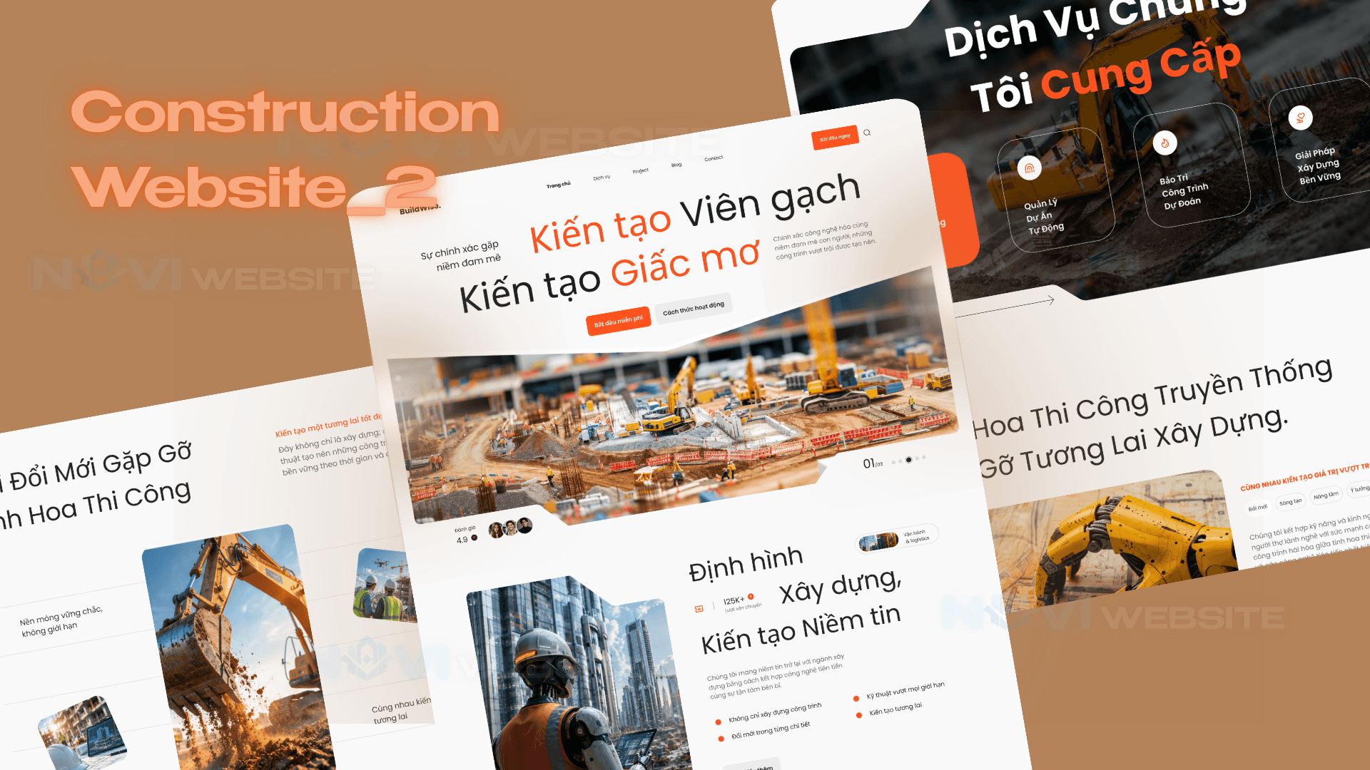 Website Công Ty Xây Dựng BuildWise — ảnh 1