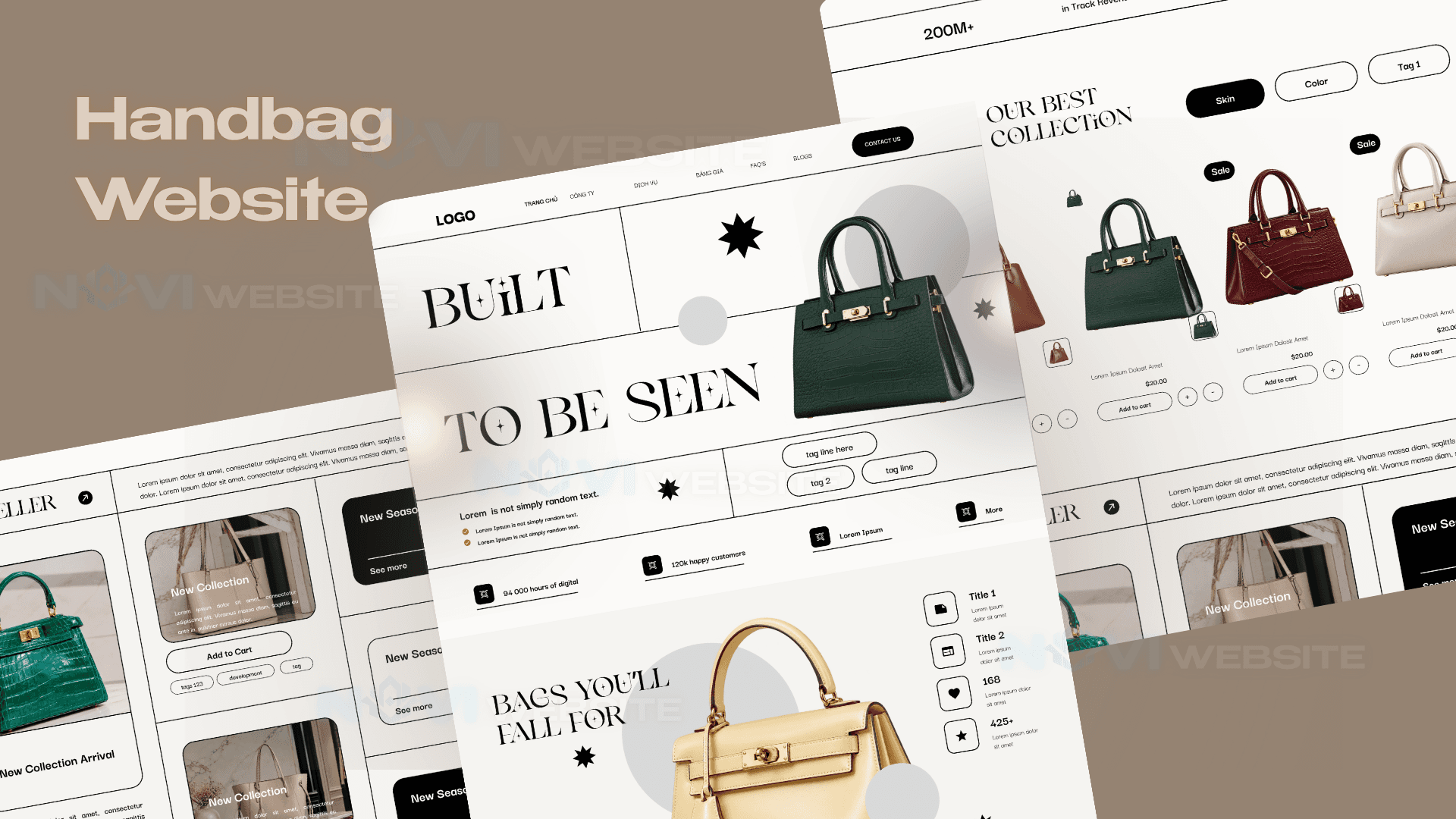 Website Thời Trang Túi Xách Cao Cấp BUILT — ảnh 1