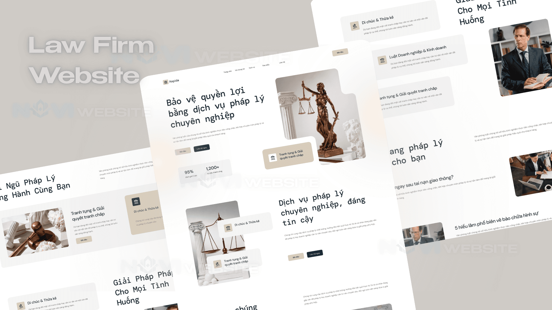 Website Văn Phòng Luật & Tư Vấn Pháp Lý — ảnh 1