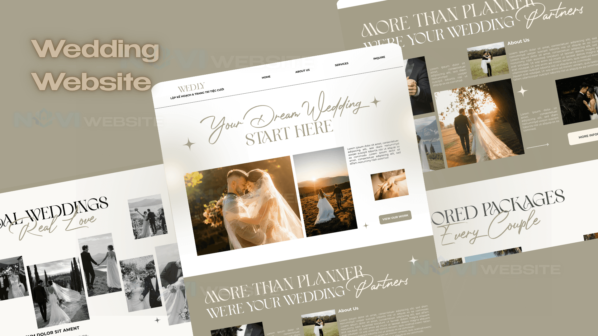 Website Dịch Vụ Lập Kế Hoạch & Trang Trí Tiệc Cưới — ảnh 1